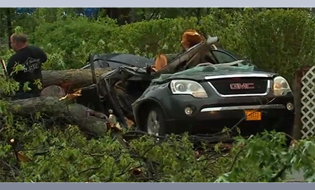 Al menos dos muertos por fuertes tormentas en EEUU